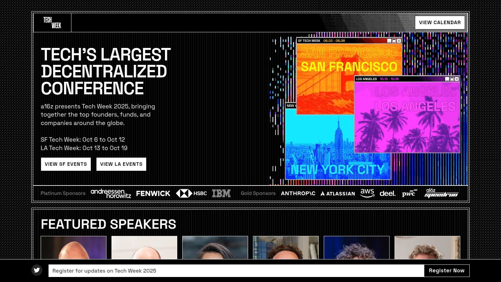 New York Tech Week (a16z Tech Week)