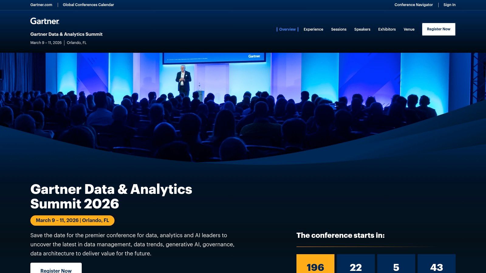 Gartner Data & Analytics Summit