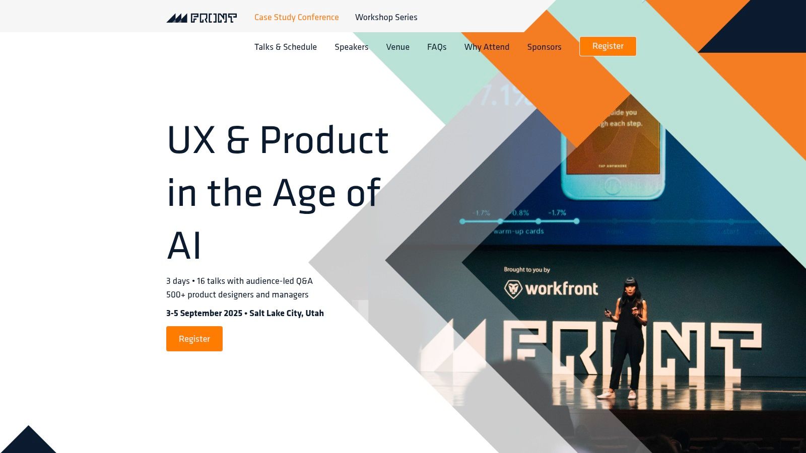 Front UX & Product Management Case Study Conference (Front UX)
