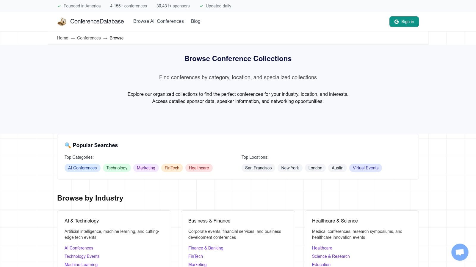 ConferenceDatabase: Your Strategic Command Center