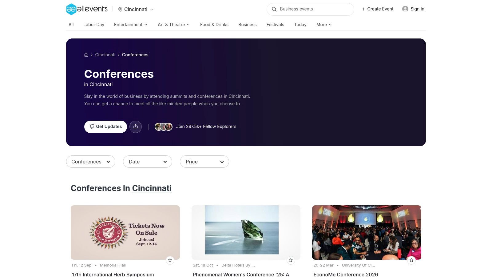 AllEvents.in – Cincinnati Conferences
