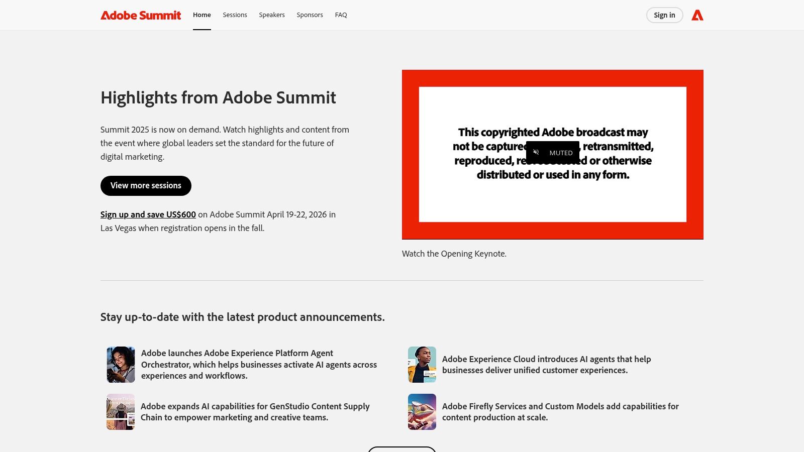Adobe Summit (The Digital Experience Conference)
