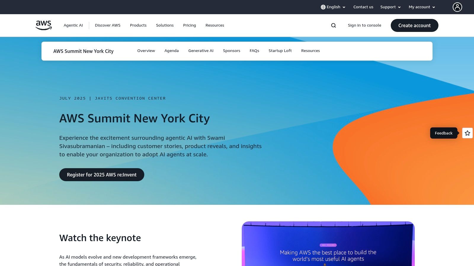 AWS Summit New York