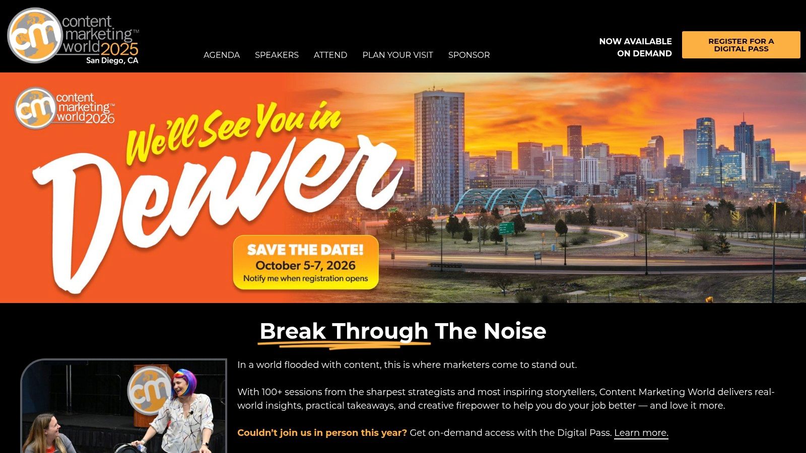 Content Marketing World 2025
