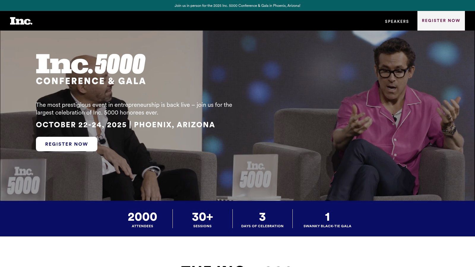 Inc. 5000 Conference & Gala