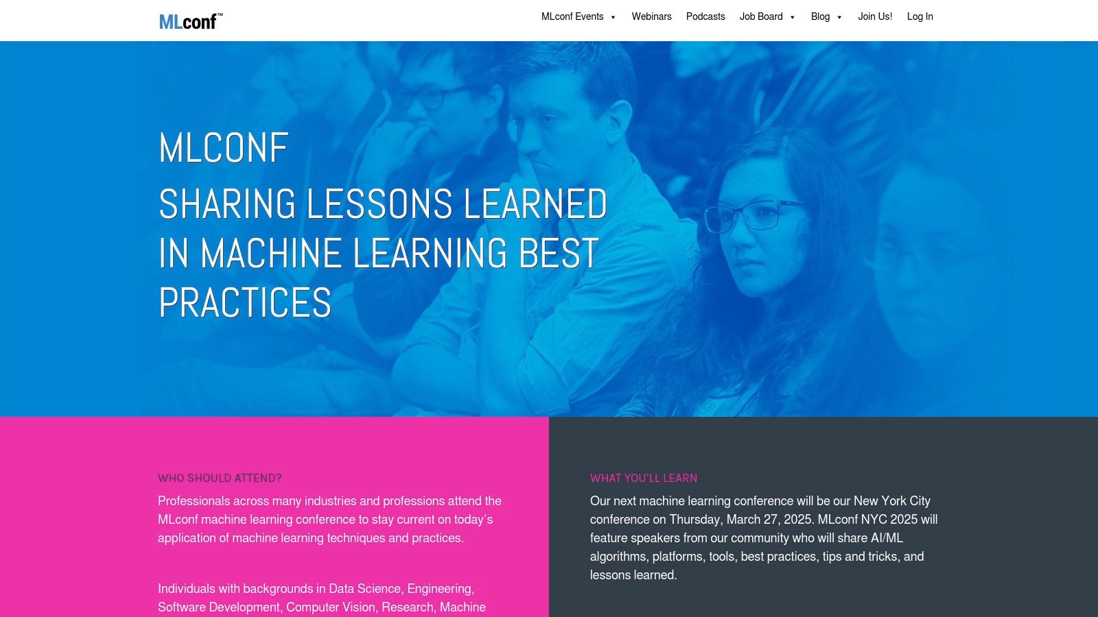 MLconf (The Machine Learning Conference)