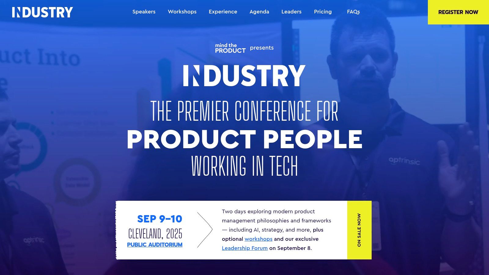 INDUSTRY: The Product Conference