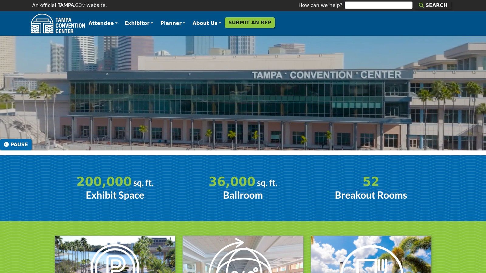 Tampa Convention Center (official)