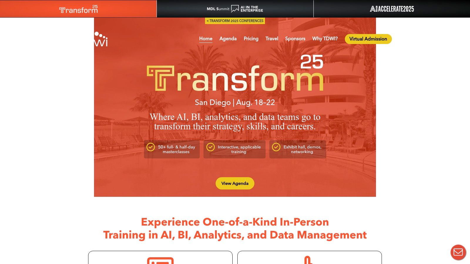 TDWI Transform