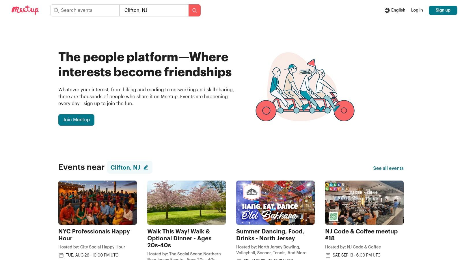 Meetup – San Francisco Tech/Startup Groups