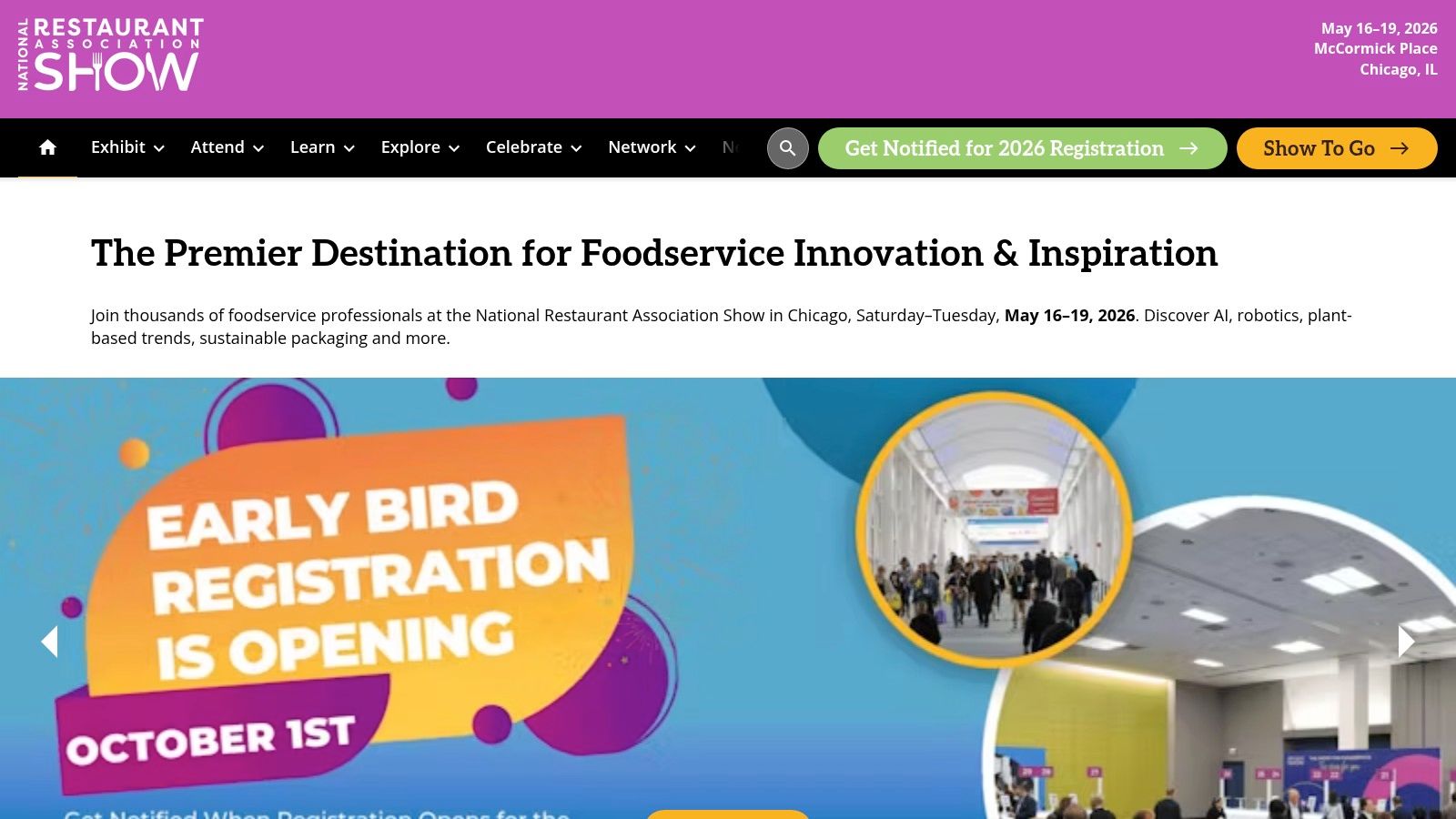 National Restaurant Association Show