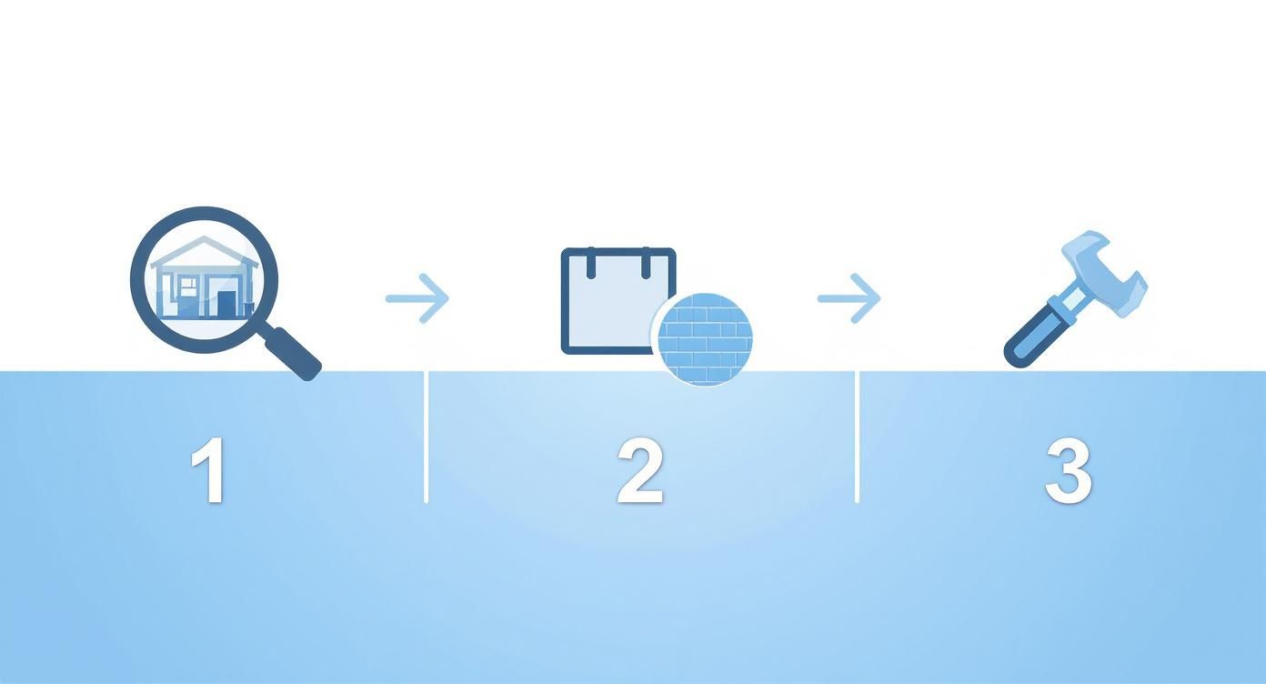 Infographic about comment isoler phoniquement une chambre