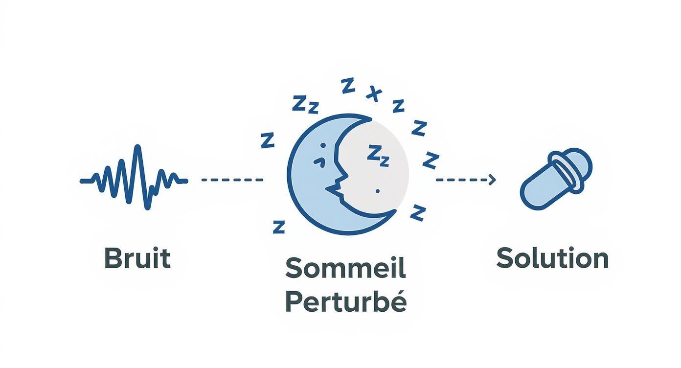 Infographic about meilleur bouchon oreille pour dormir