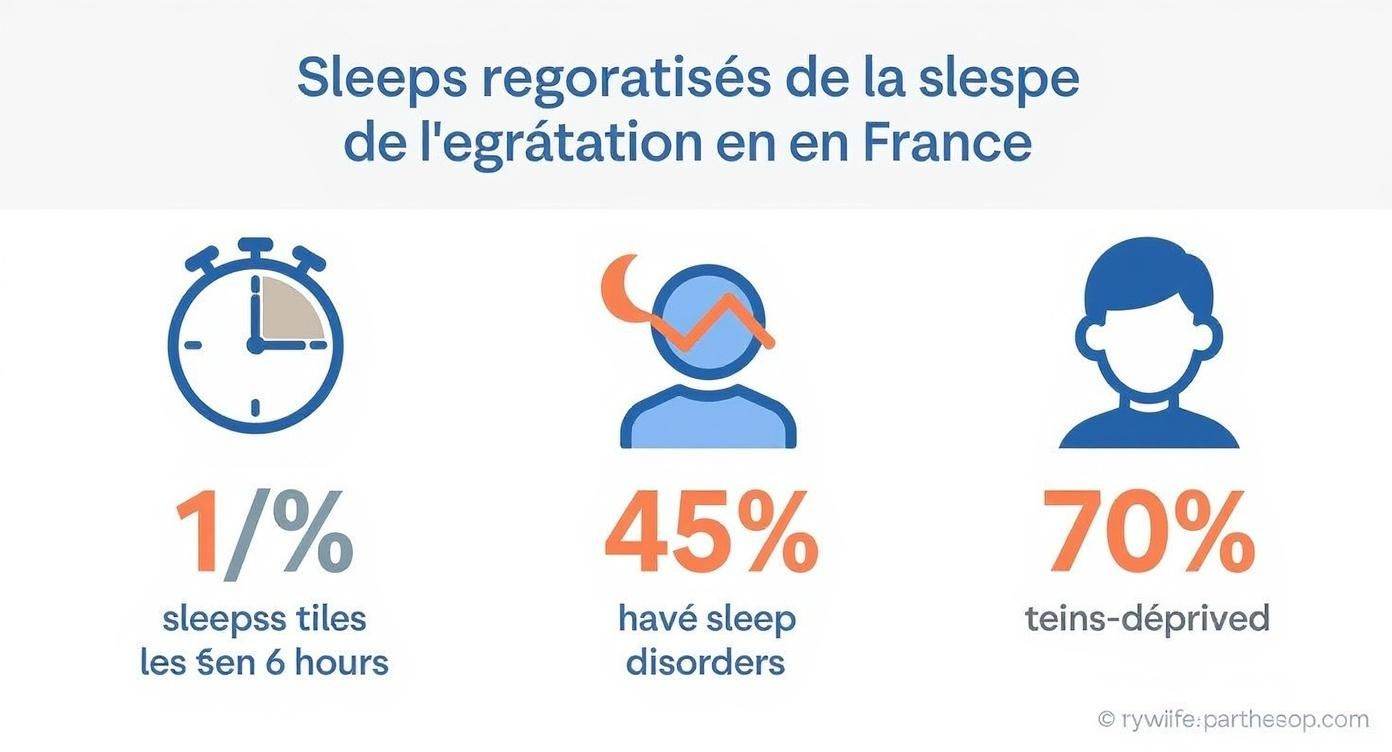 Infographic about comment améliorer la qualité de son sommeil