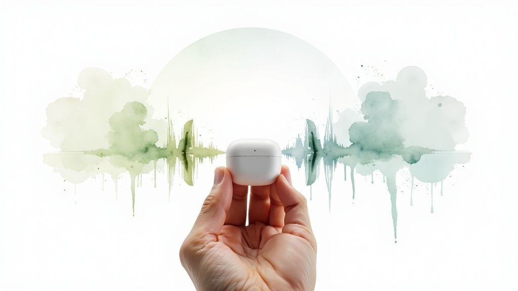 Chambre calme avec bouchons d’oreilles Pure Pause