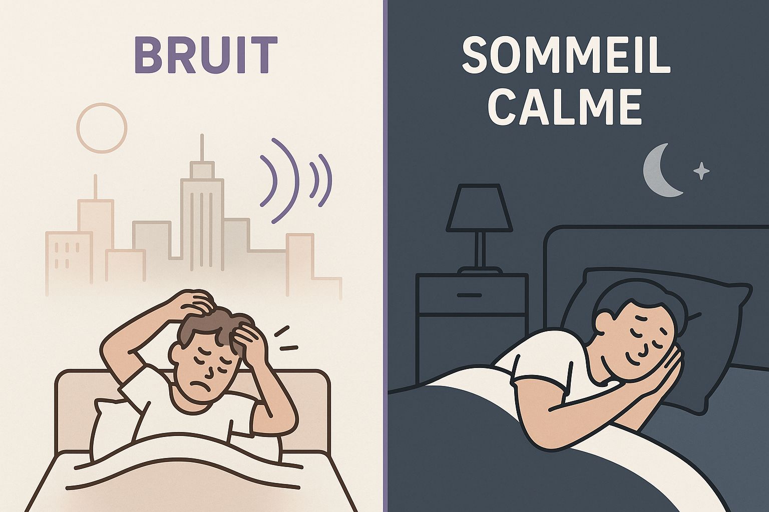 Infographic about bouchon oreille pour dormir