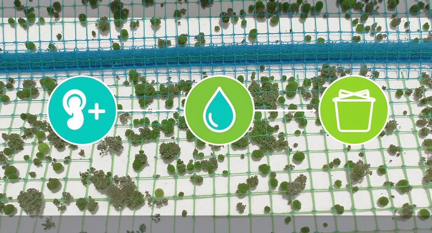 Infographic about boules quies réutilisables