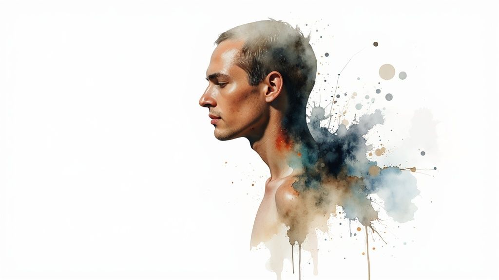 Personne dormant paisiblement, illustrant la résolution du problème du ronflement.