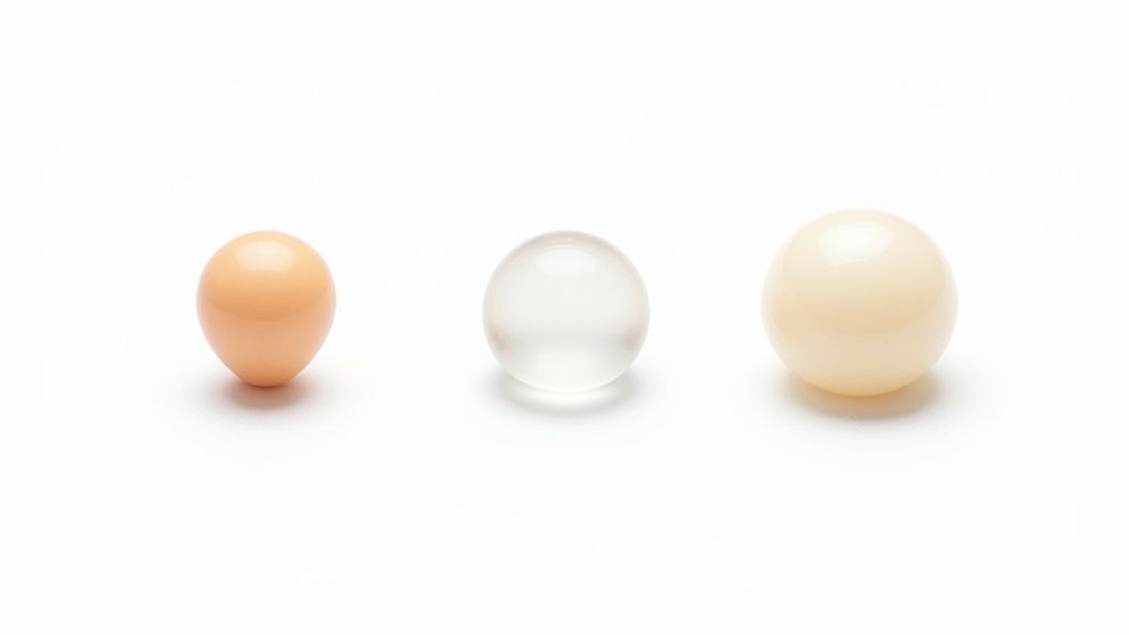 Comparaison de différents types de bouchons d'oreille