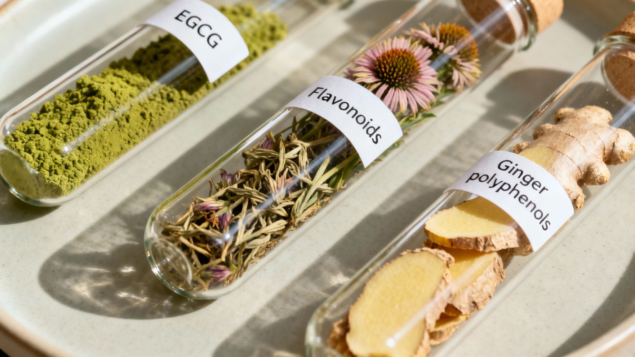 Herbal Tea Compounds