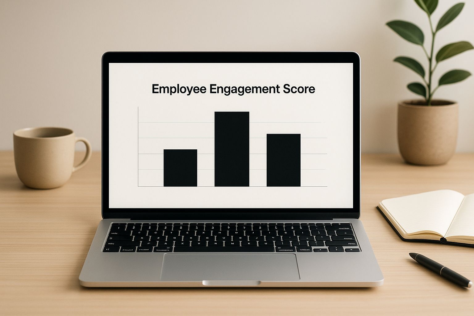 Infographic about employee engagement metrics