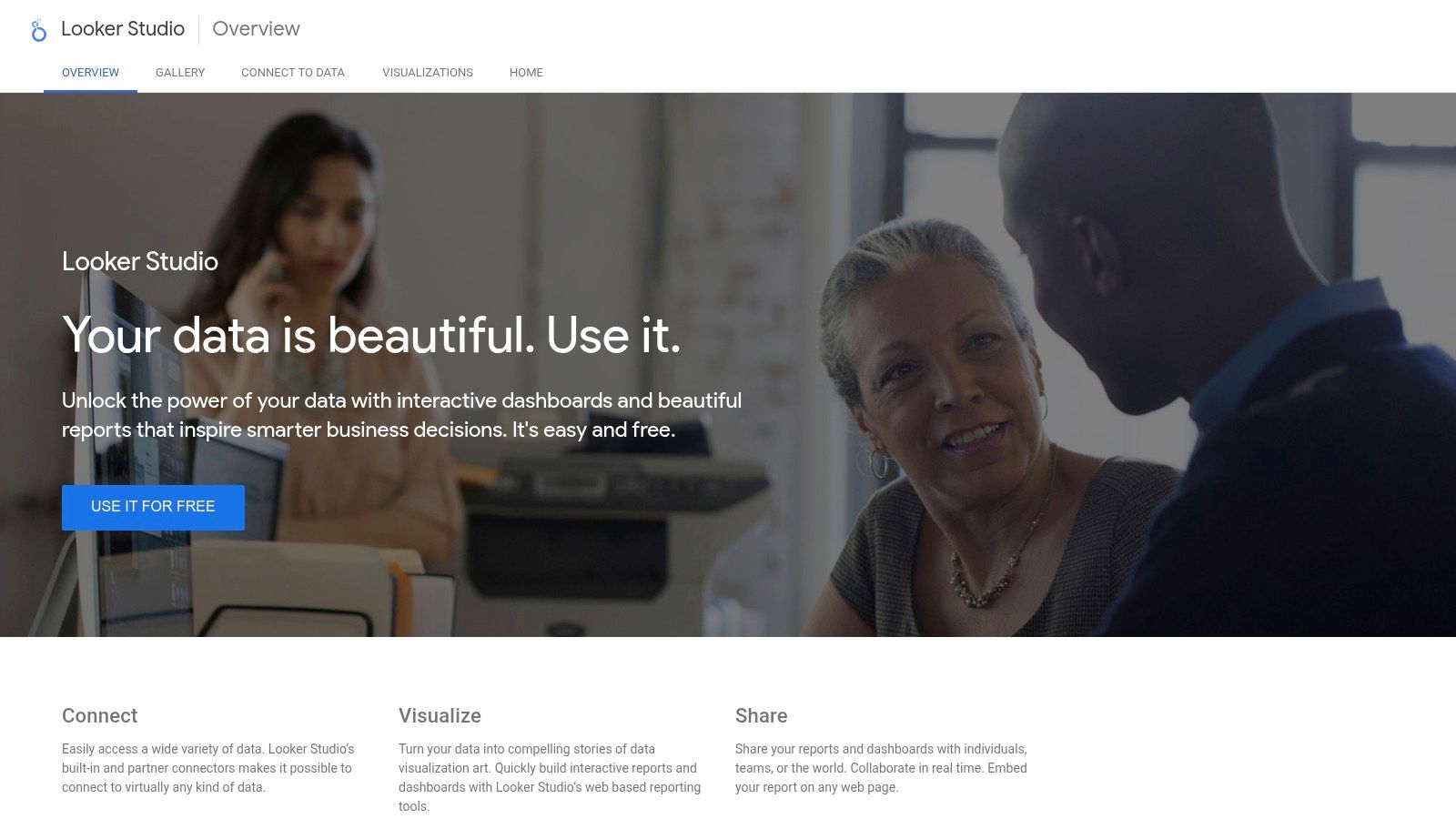 Looker Studio: The Accessible Gateway to Data Visualization