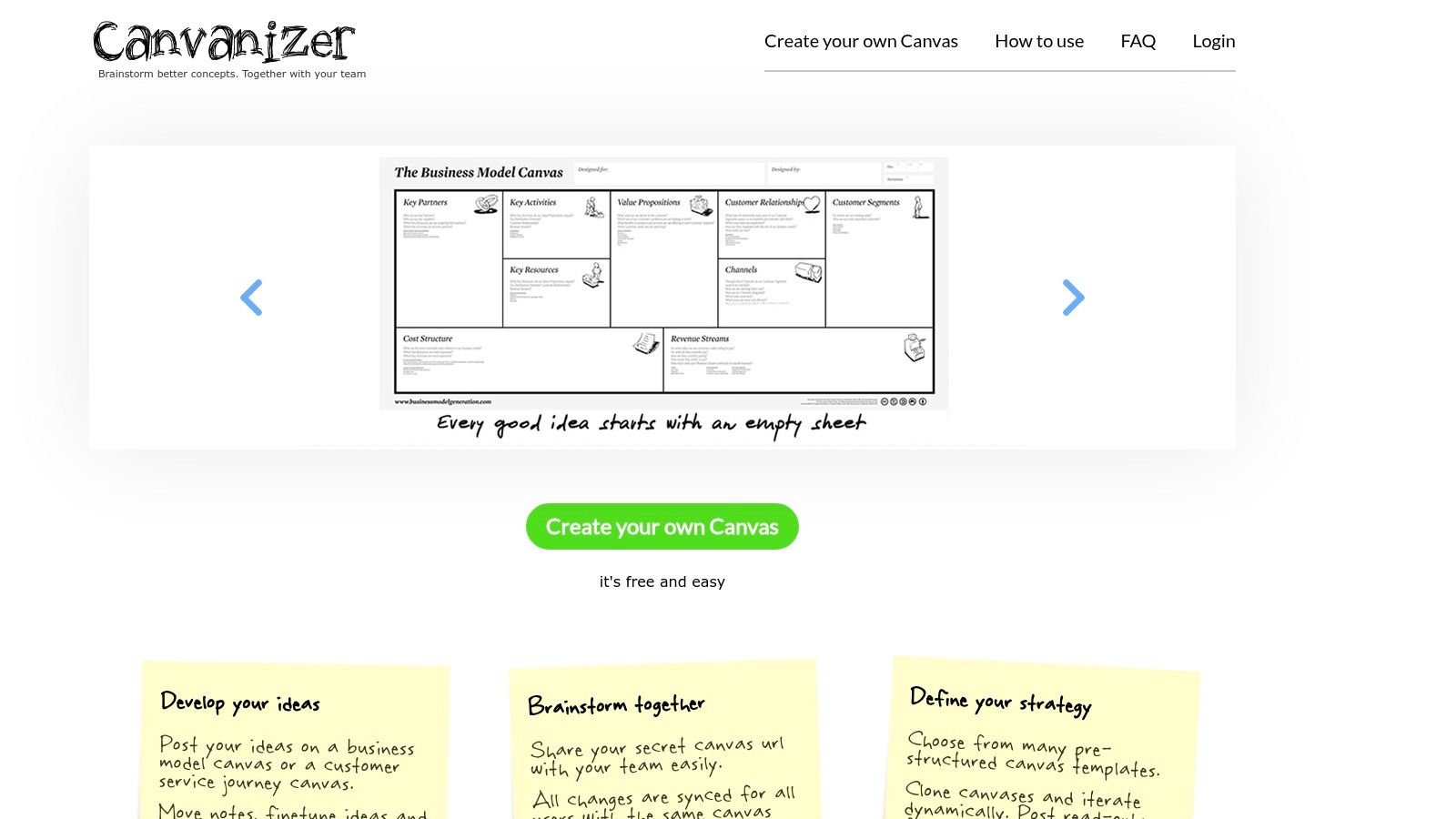Canvanizer Value Proposition Canvas