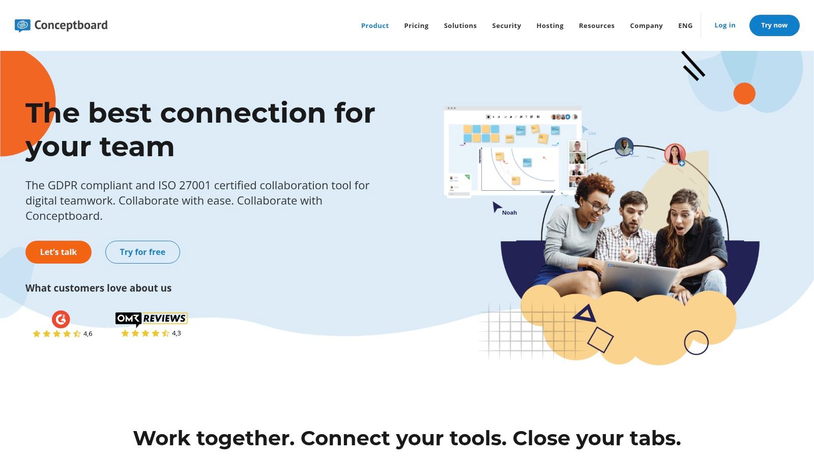 Conceptboard Value Proposition Canvas Template