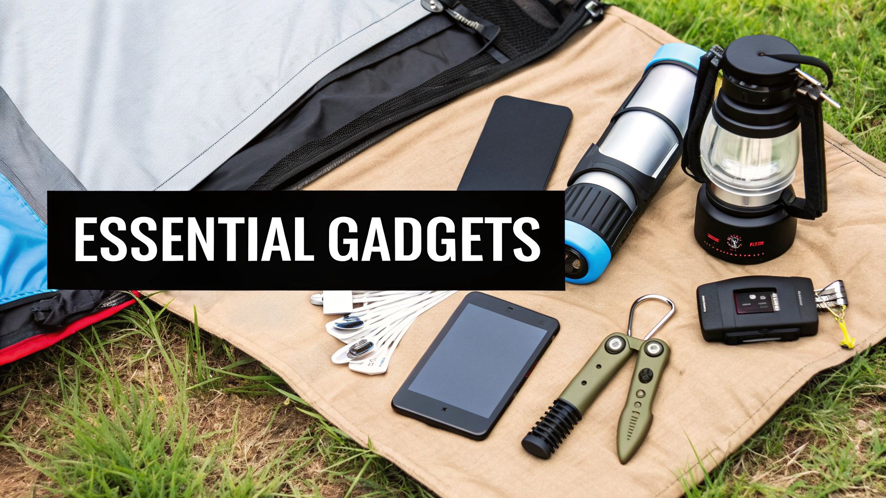 A person carefully cleaning their camping cookware by a stream.