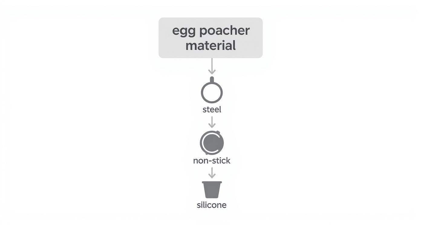 Infographic about best egg poacher