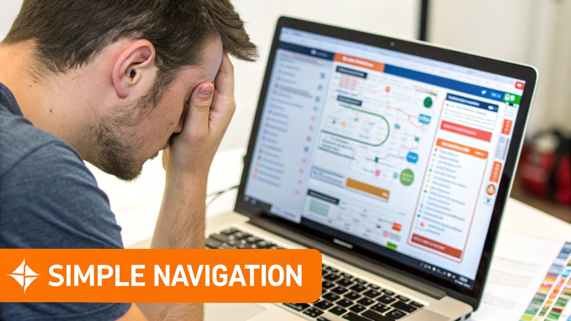 Complex and Confusing User Experience