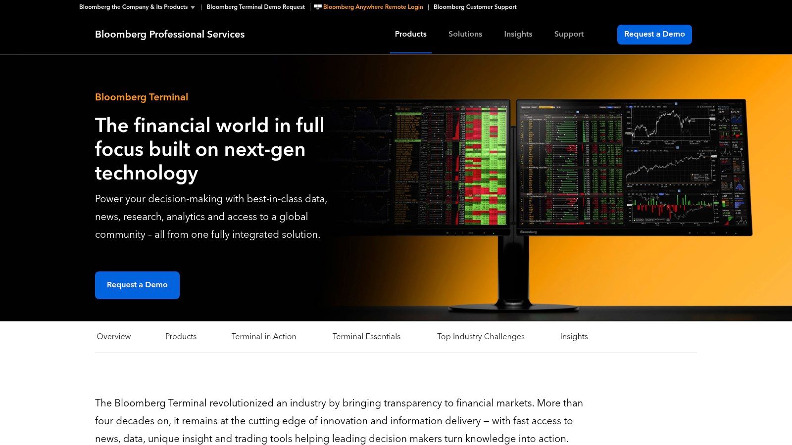 Bloomberg Terminal