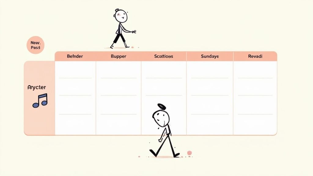 Transition strategies for ADHD focus