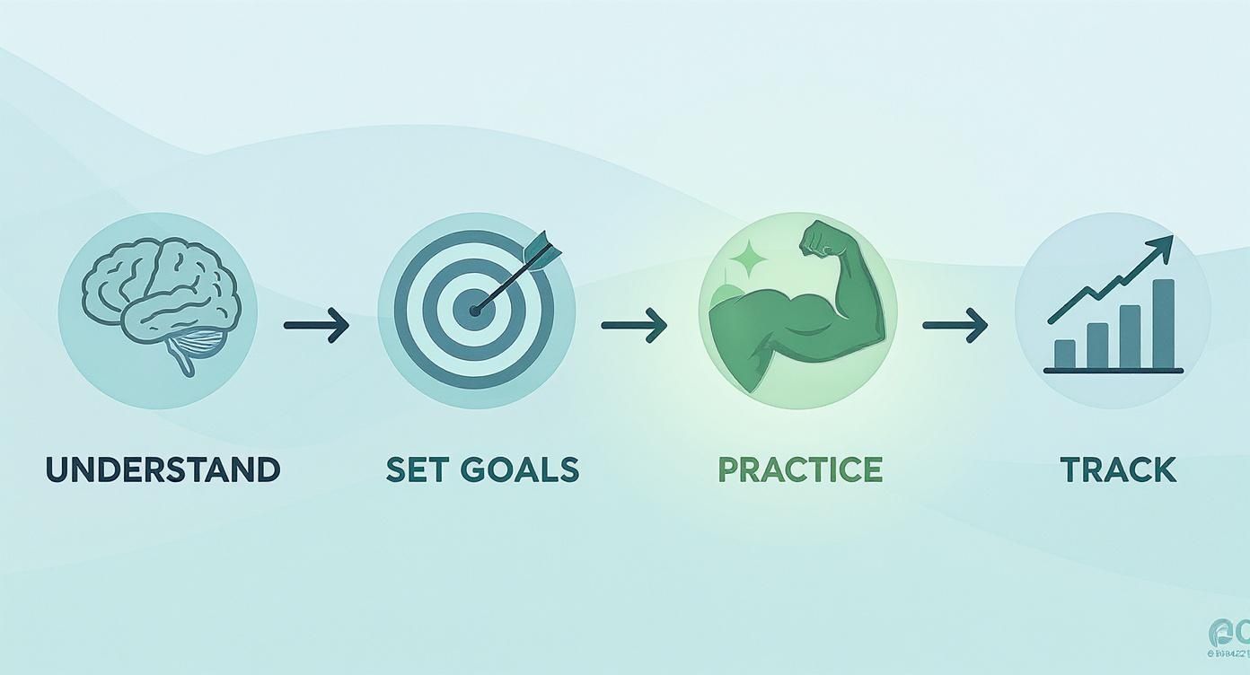 Infographic about how to develop social skills