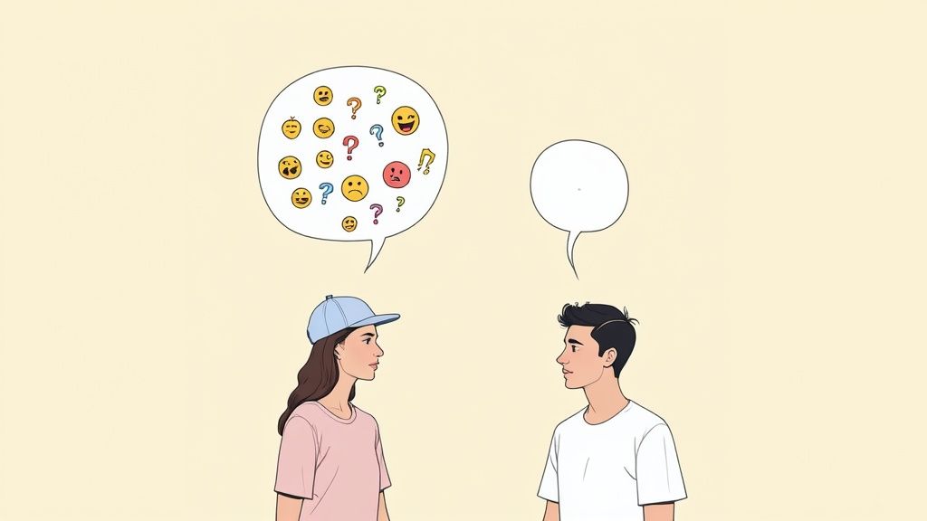 Difficulty with Social Communication and Nonverbal Cues
