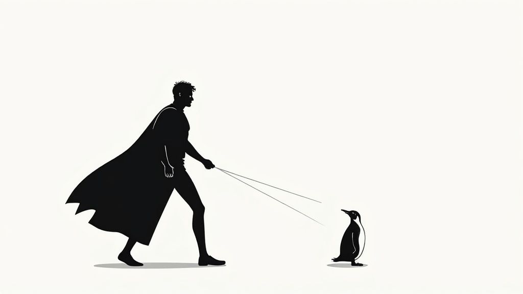 The ADHD Hyperfocus Superhero Joke