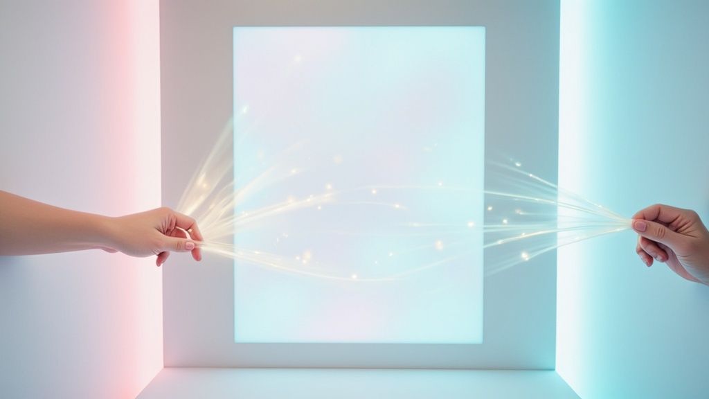 Interactive Light Therapy Wall