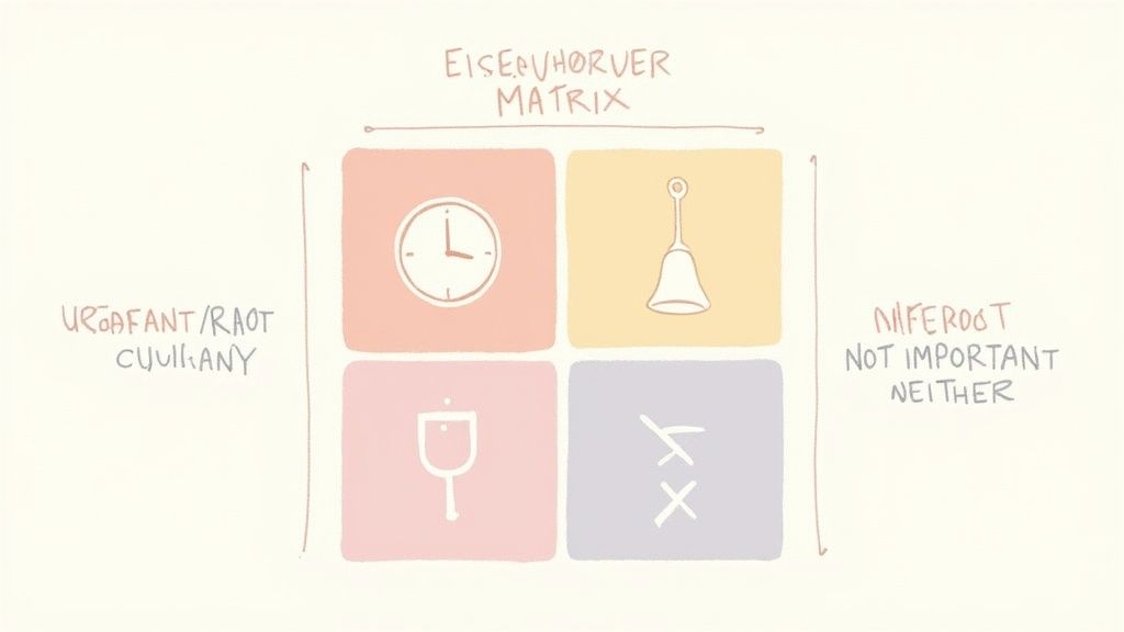 The Eisenhower Matrix (Urgent-Important Matrix)