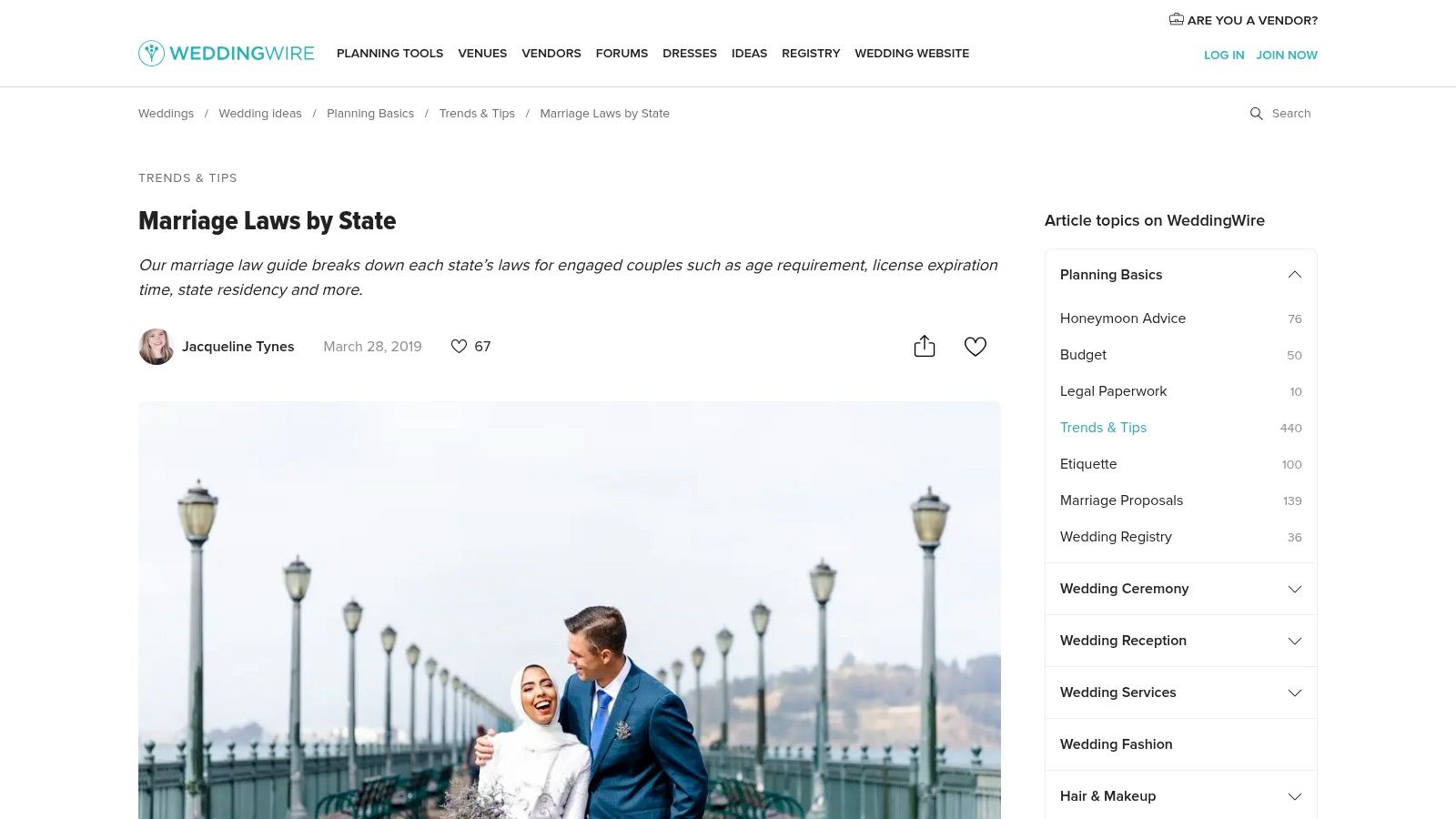 WeddingWire's guide to marriage laws by state