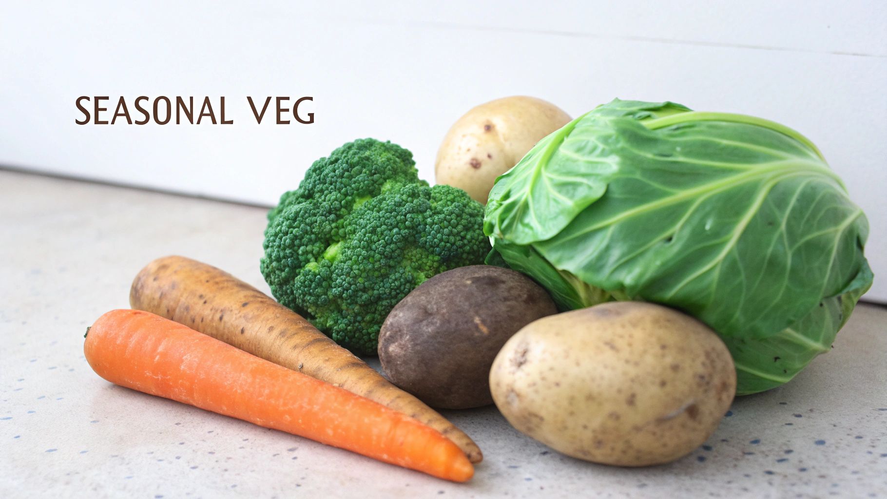 Seasonal Vegetables (Root Vegetables & Cruciferous)