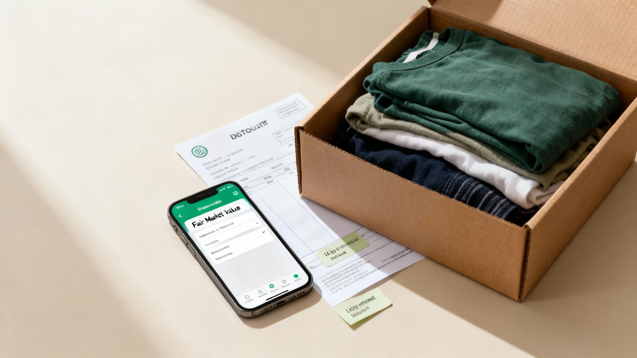 A person placing canned goods into a donation box