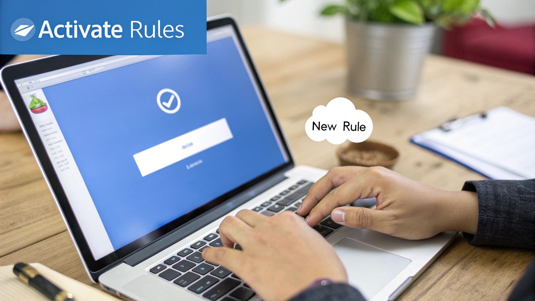 Screenshot of the Salesforce interface showing the setup of a lead assignment rule entry, with fields for Sort Order, Criteria, User, and Email Template.