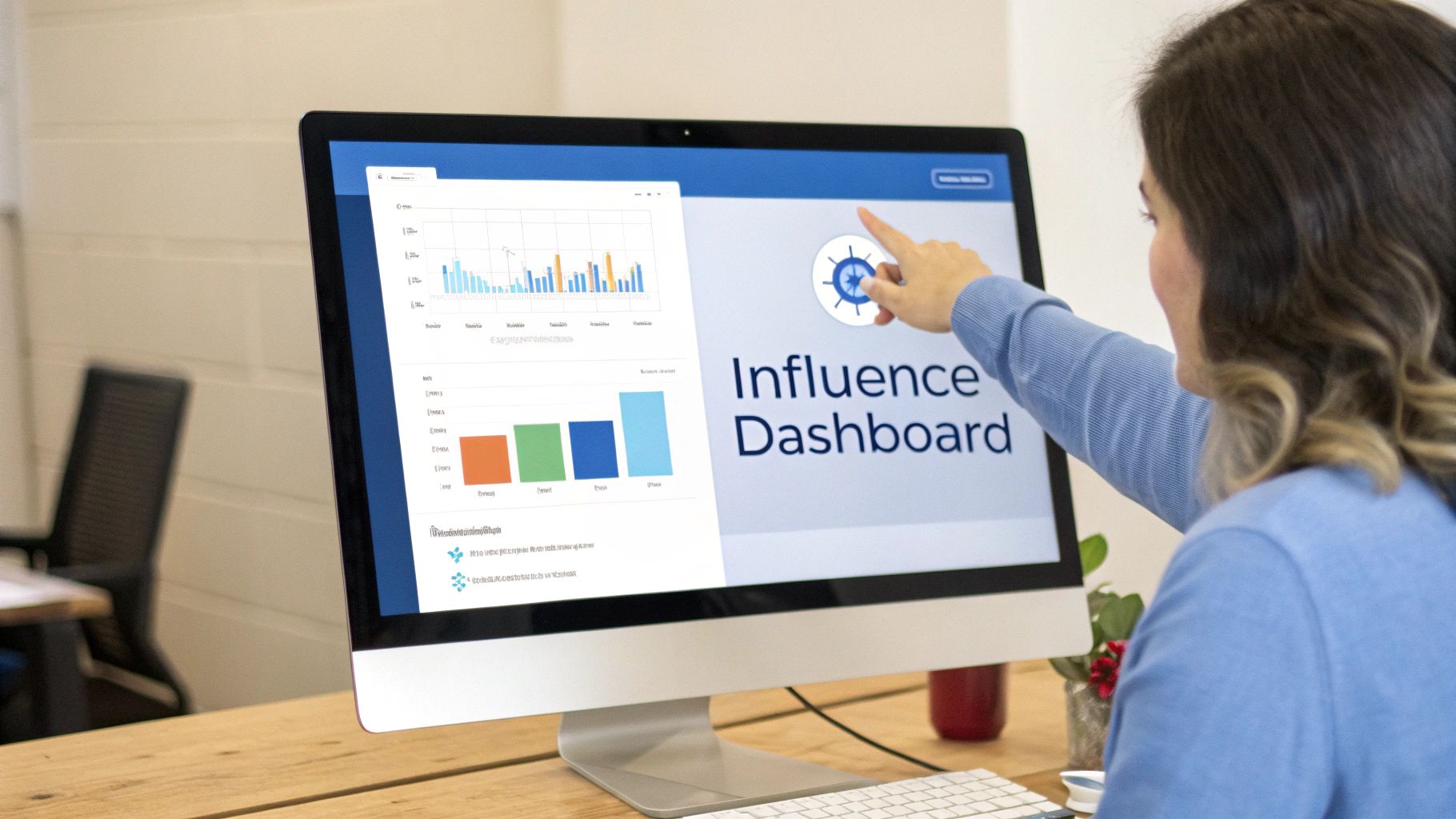 A crystal ball on a dark table, glowing with data visualizations and charts, symbolizing the predictive power of Salesforce reports.
