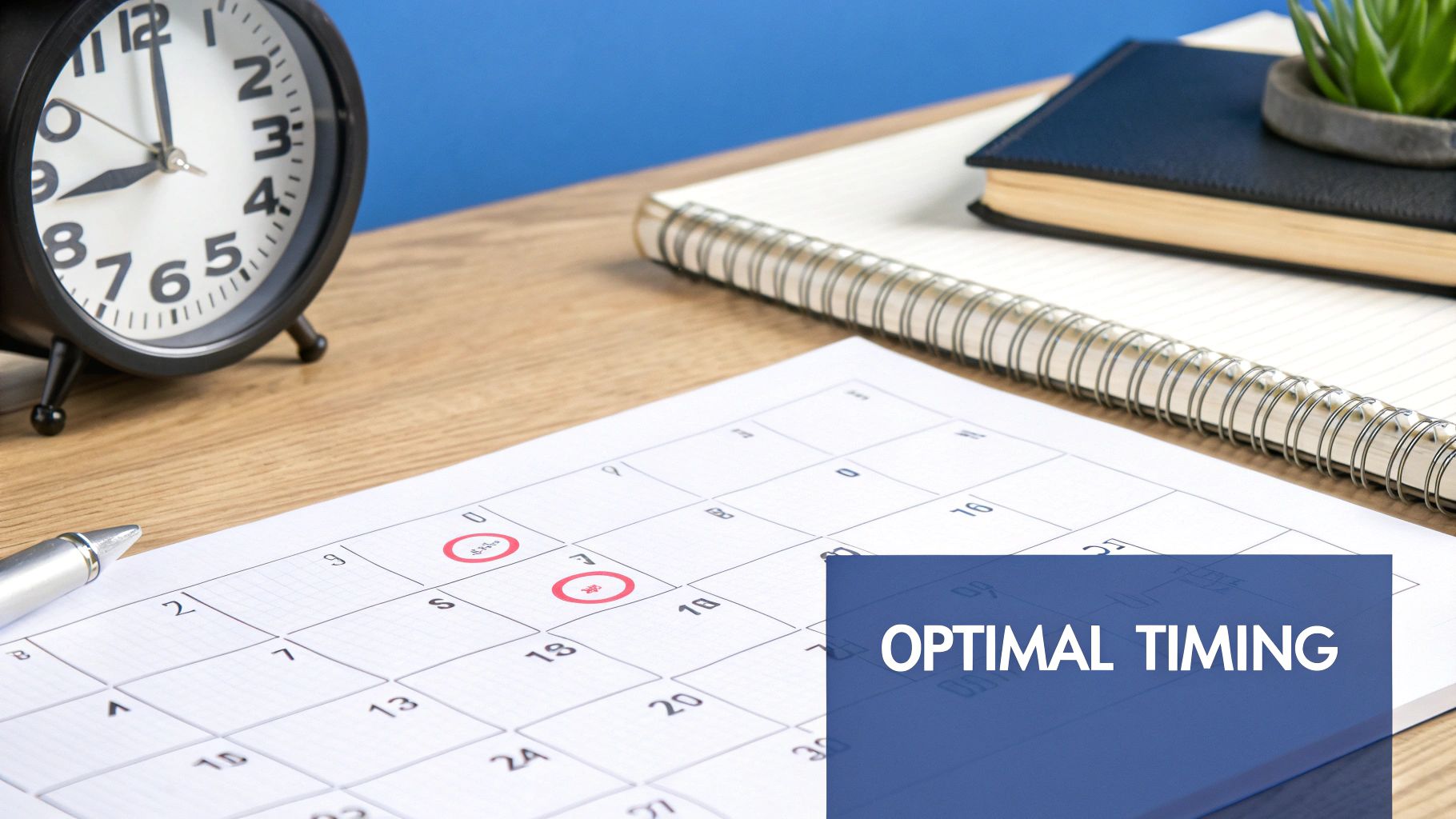 Strategic Timing and Frequency Optimization