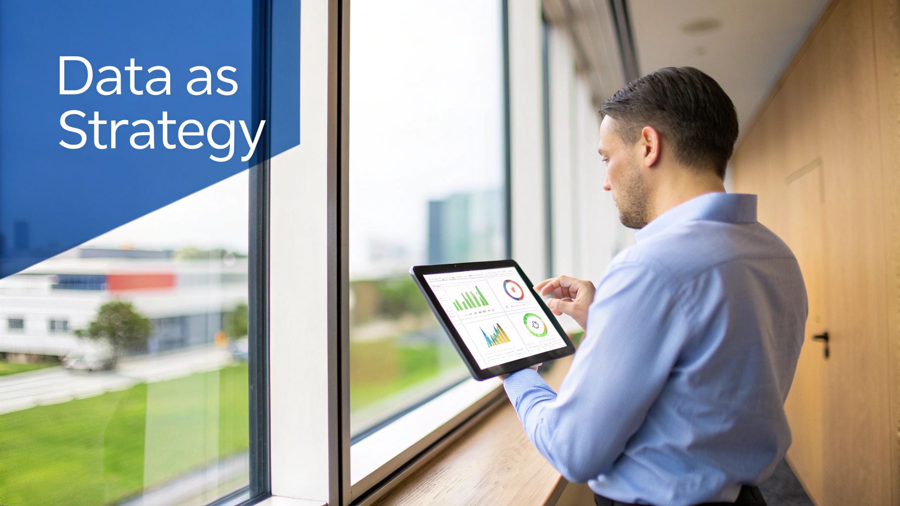 A computer screen showing Salesforce dashboards and charts, representing data analysis and management.
