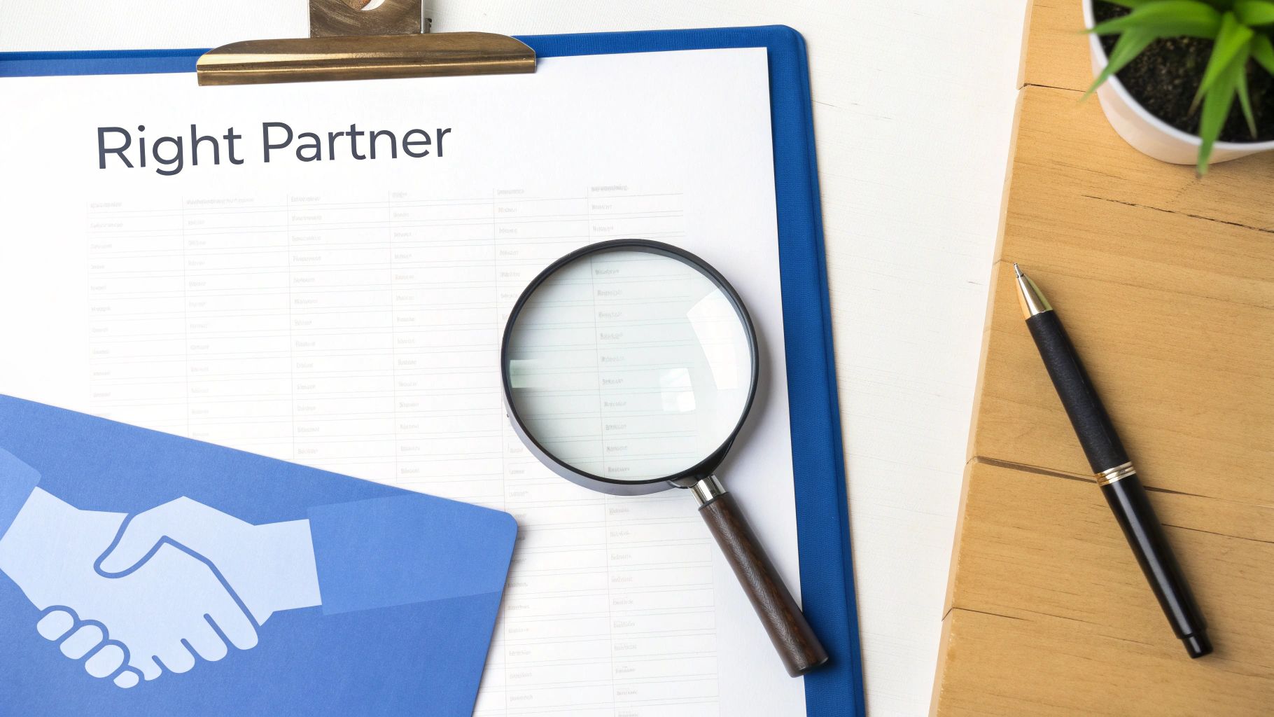 A person at a crossroads, looking at signs pointing in different directions, symbolizing the choice of a RevOps agency.