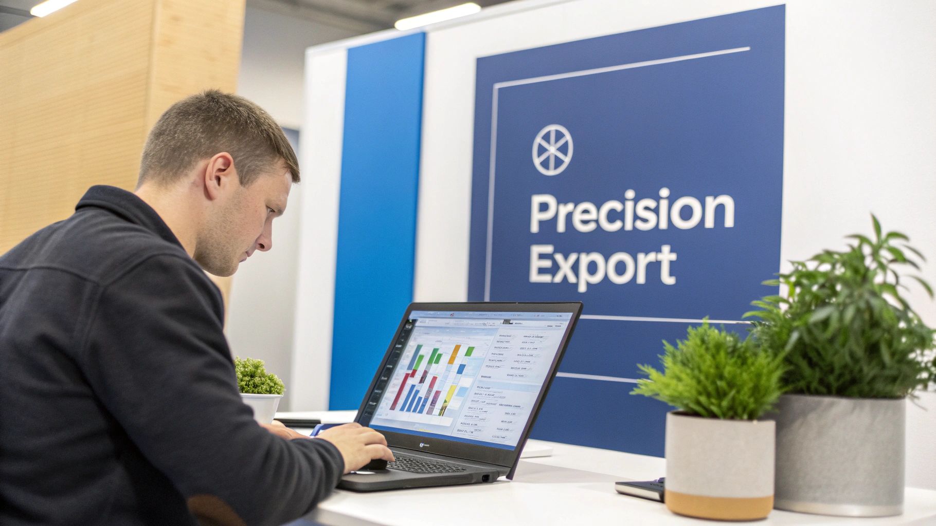 An image showing a complex data flow diagram with icons representing different data sources and destinations.