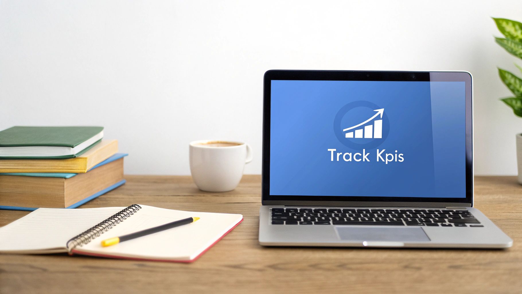 A dashboard showing key performance indicators (KPIs) like sales cycle length and conversion rates, illustrating how RevOps impact is measured.