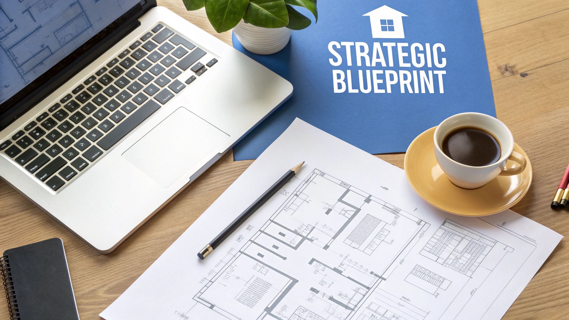 A strategic blueprint for a sales pipeline being drawn on a whiteboard