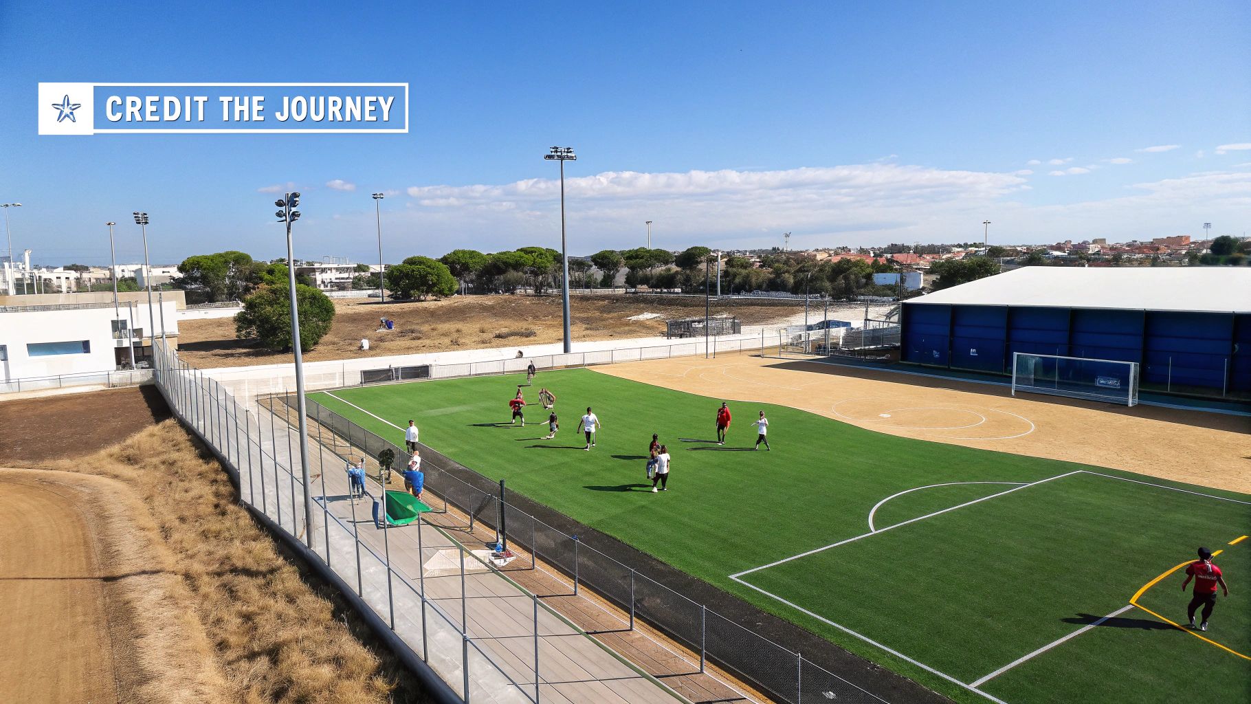 Team Sport Analogy Showing Touchpoints